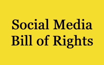 Social Media Bill of Rights