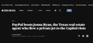 PayPal Violates Jenna Ryan's Privacy with Illegal Press Release